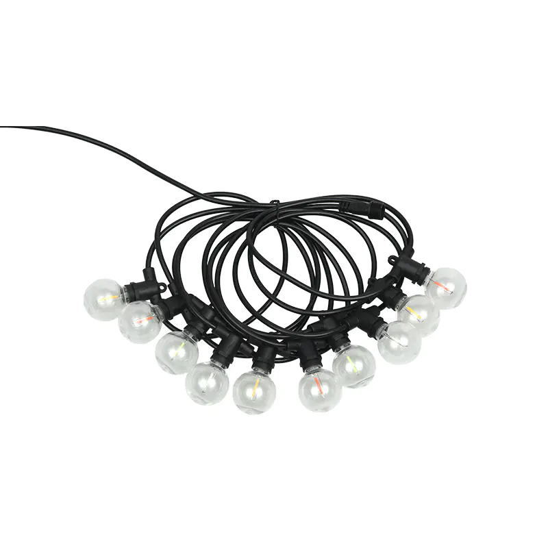 G40 Ball Bubble E12 Spiral Mouth Colorful LED Decorative Festoon Lighting